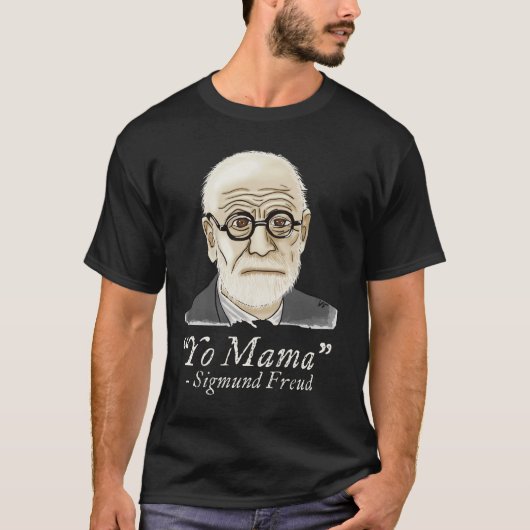T-shirt Funny Freud Psychologie (Devant)