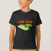 T-shirt Funny Fried Green Ham and Eggs Days I Am Sam (Devant)