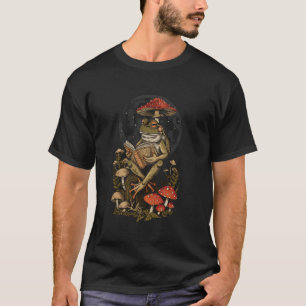 T-shirt Funny Frog Livre Cottagecore Amoureux des animaux