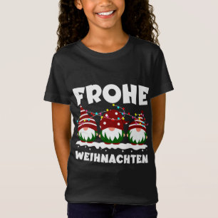T-Shirt Funny Frohe Weihnachten Gnomes de tenue assortis F