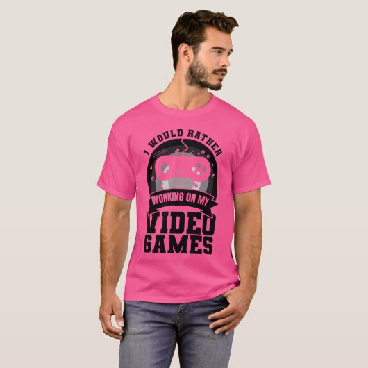 T-shirt Funny Game Dev family (Devant entier)