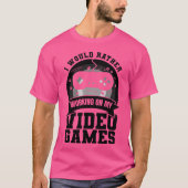 T-shirt Funny Game Dev family (Devant)