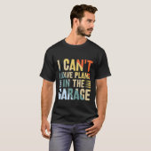T-shirt Funny Garage plans d'art (Devant entier)