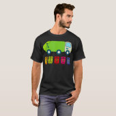 T-shirt Funny Garbage man shirts Environmental Toxits (Devant entier)