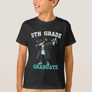 T-shirt Funny Garçons de 5e année Graduation Grad Dabbing