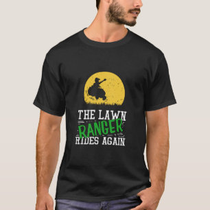 T-shirt Funny Gardening - Le Ranger De La Pelouse repart
