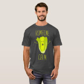 T-shirt Funny Gardening Pun Romaine Calm Gardener Cadeau (Devant entier)