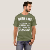T-shirt Funny Geek Life (Devant entier)