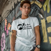 T-shirt Funny Geek V est pour Jeux Vidéo pas valentines