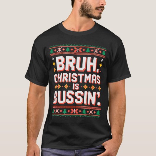 T-shirt Funny Gen Alpha Gen Z Slang Funny Christmas Sweate (Devant)