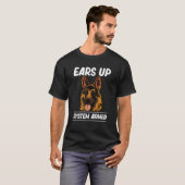 T-shirt Funny German Shepherd (Devant entier)
