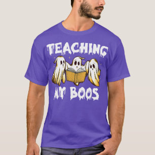 T-shirt Funny Ghost Enseigner Mes Boos Halloween Enseignan