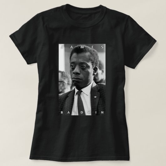 T-shirt Funny Gift James Baldwin Cute Graphic Gifts (Design devant)