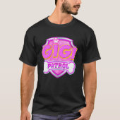 T-shirt Funny Gigi Patrol - Chien Maman, Papa Pour Hommes (Devant)