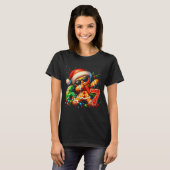 T-shirt Funny Gingerbread Dabbing Six Seven 67 Meme Christ (Devant entier)