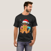 T-shirt Funny Gingerbread Six Seven 67 Ice Cream Drip Chri (Devant entier)