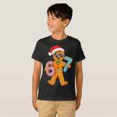 T-shirt Funny Gingerbread Six Seven 67 Ice Cream Drip Chri (Devant entier)