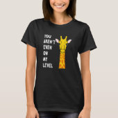 T-shirt Funny Giraffe (Devant)