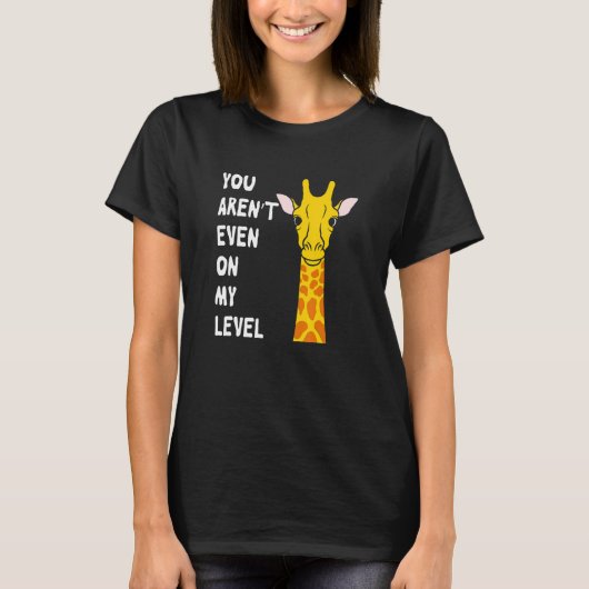 T-shirt Funny Giraffe (Devant)