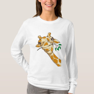 T-shirt Funny Giraffe Safari Zoo Animal Love Giraffes