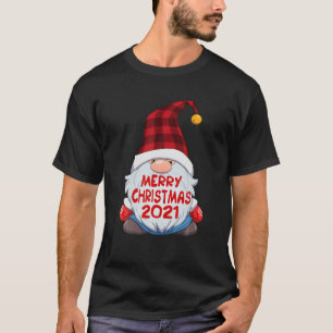 T-shirt Funny Gnome Matching Family Merry Christmas