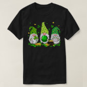 T-shirt Funny Gnomes Bowling Lover St Patrick's Day  (Design devant)