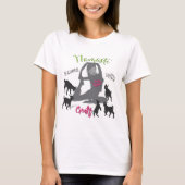 T-shirt FUNNY GOAT YOGA Namaste Home (Devant)