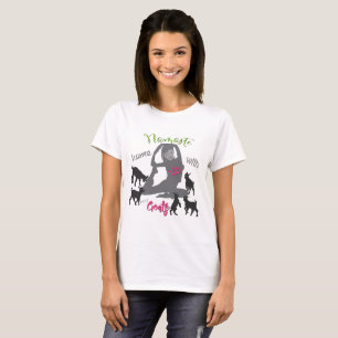T-shirt FUNNY GOAT YOGA Namaste Home