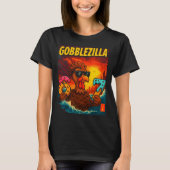 T-shirt Funny Gobblezilla Meme Thanksgiving And 6-7 Christ (Devant)
