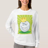 T-shirt Funny Golf Ball King Of Golf (Devant)