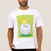 T-shirt Funny Golf Ball King Of Golf (Devant)