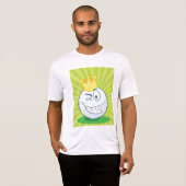 T-shirt Funny Golf Ball King Of Golf (Devant entier)