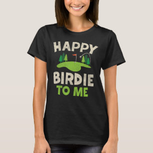 T-shirt Funny Golf Birthday Shirt Happy Birdie Golfer Kids