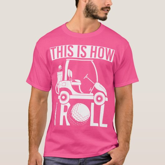 T-shirt Funny Golf Golf Golf Course Golf Panier Golf Golf (Devant)