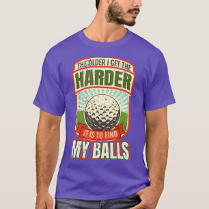 T-shirt Funny Golf Pour Hommes Funny Golfer s