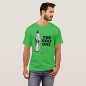 T-shirt Funny Golfing Jésus Le Saint (Devant entier)
