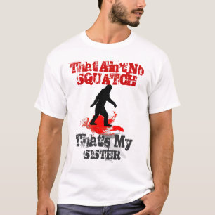 T-shirt Funny Gone Squatchin Bigfoot personnalisé