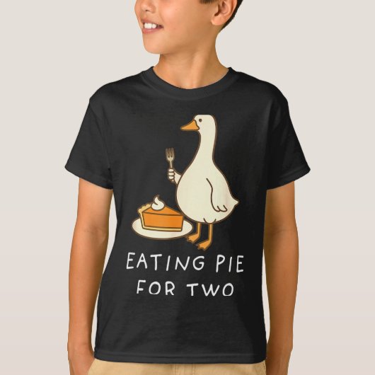 T-shirt Funny Goose Thanksgiving Couples Pregnancy Announc (Devant)