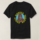 T-shirt Funny Gorilla Smoking Meme | Wadiya Talkin (Design devant)