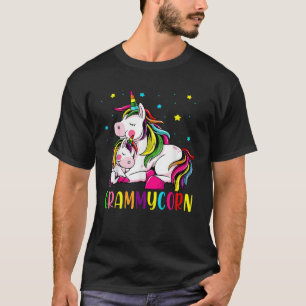 T-shirt Funny Grammycorn Unicorne Costume Grammy Maman