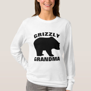 T-SHIRT FUNNY GRANDMA T-SHIRTS, OURS GRIZZLY