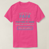 T-shirt Funny Grandpa Papa Partenaire En Criminalité (1) (Design devant)