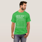 T-shirt Funny Green Bean (Devant entier)
