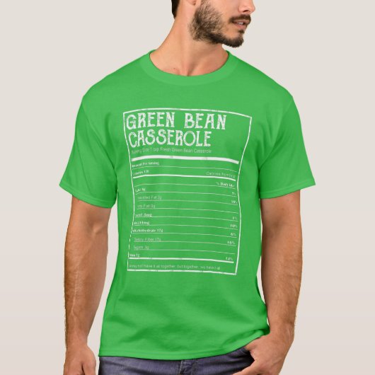 T-shirt Funny Green Bean (Devant)