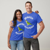 T-shirt Funny Green Quaker Whisperer Parrot Bird Apparel (Unisexe)