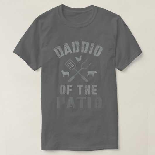 T-shirt Funny Grilling Dad (Design devant)