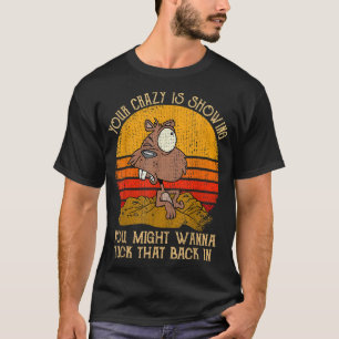 T-shirt Funny Groundhog Woodchuck Ground Hog Day meme Tshi