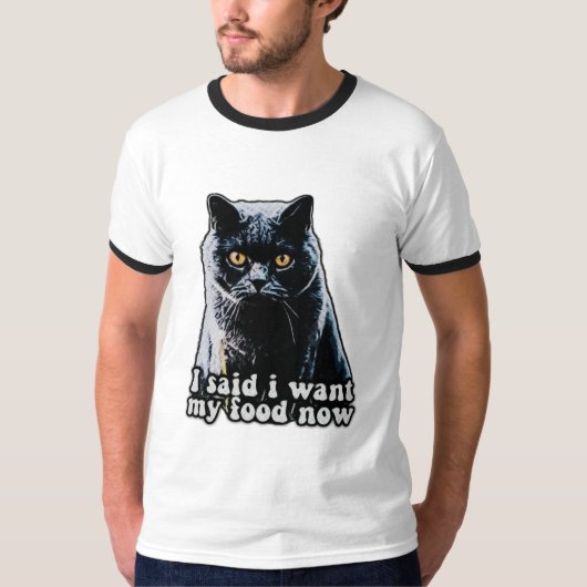 T-shirt Funny grumpy cat meme for cat owners and lovers (Devant)