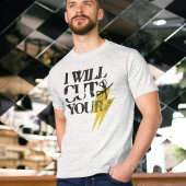 T-shirt Funny Grunge Hair Stylo Coiffeur Phrase