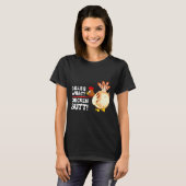 T-shirt Funny Guess What_ Chicken Butt! Graphic Design  (Devant entier)